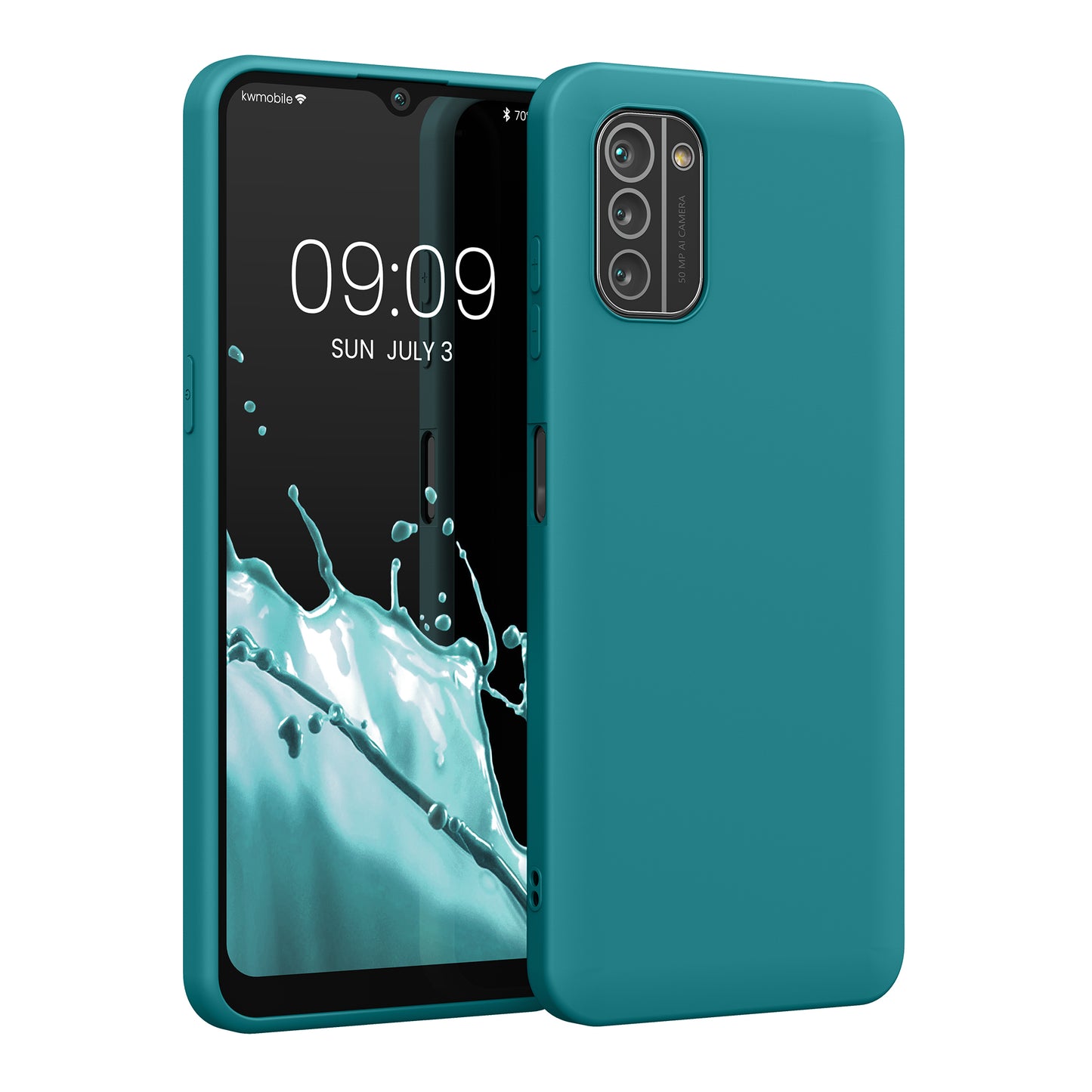 kwmobile Handyhülle für Nokia G21 / G11 Hülle - Kabelloses Laden - Schutzhülle Cover