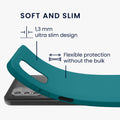 kwmobile Handyhülle für Nokia G21 / G11 Hülle - Kabelloses Laden - Schutzhülle Cover