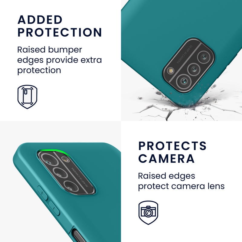 kwmobile Handyhülle für Nokia G21 / G11 Hülle - Kabelloses Laden - Schutzhülle Cover
