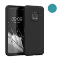 kwmobile Hülle kompatibel mit Nokia XR20 Hülle - weiches TPU Silikon Case - Cover geeignet für kabelloses Laden - Schwarz Schwarz  