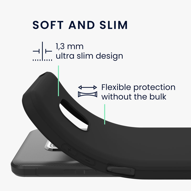 kwmobile Handyhülle für Nokia XR20 Hülle Kabelloses Laden Schutzhülle Cover