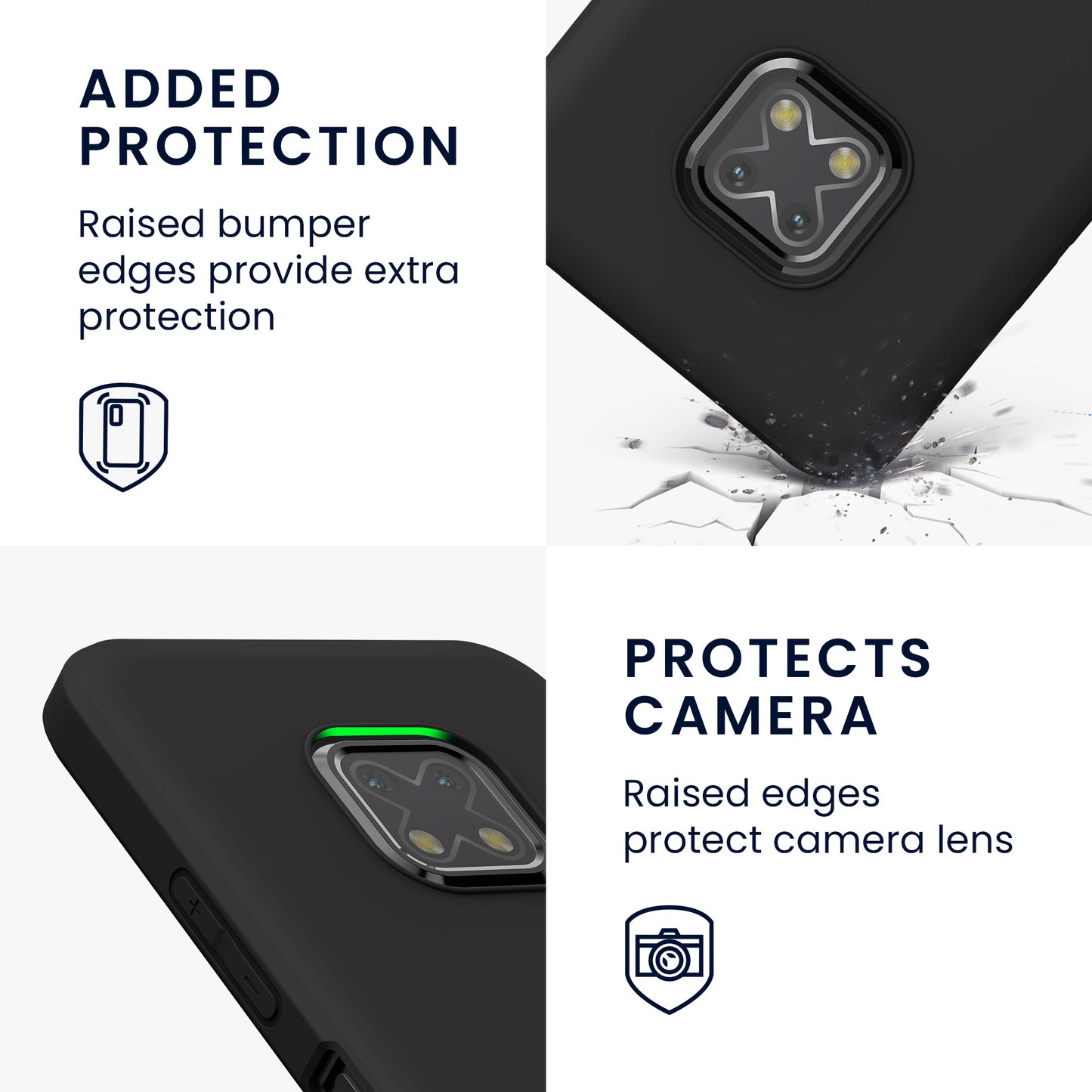 kwmobile Handyhülle für Nokia XR20 Hülle Kabelloses Laden Schutzhülle Cover