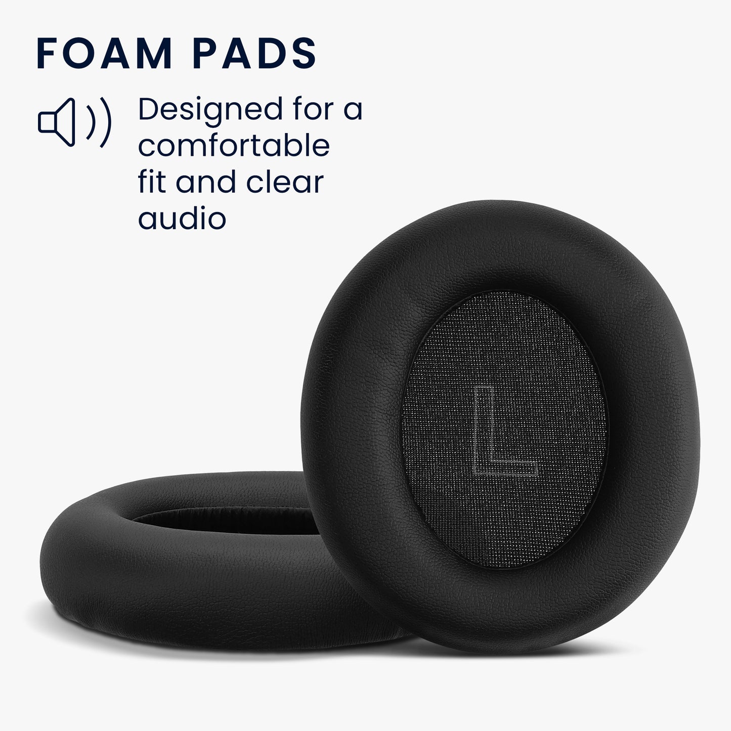 kwmobile Ohr Polster für Anker Soundcore Life Q35 / Q30 Ohrpolster Ersatz Ohrpolster Kopfhörer Ersatzteile Kopfhörer Ersatzpolster für Over Ear Headphones