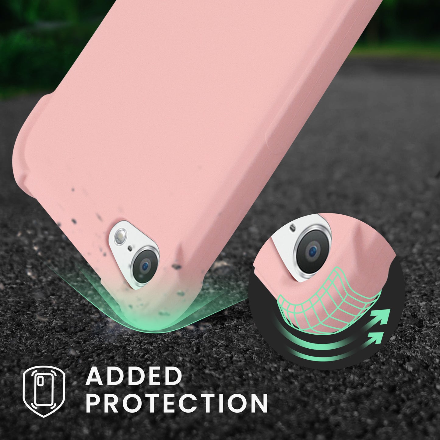 kwmobile Hülle kompatibel mit Apple iPod Touch 6G / 7G (6. und 7.Generation) - Cover mit Kordel zum Umhängen - Silikon Schutzhülle
