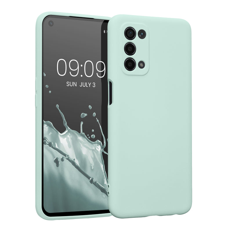 kwmobile Slim Case kompatibel mit Oppo A74 (5G) / A54 (5G) Hülle - Handyhülle aus Silikon