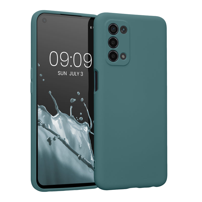 kwmobile Slim Case kompatibel mit Oppo A74 (5G) / A54 (5G) Hülle - Handyhülle aus Silikon