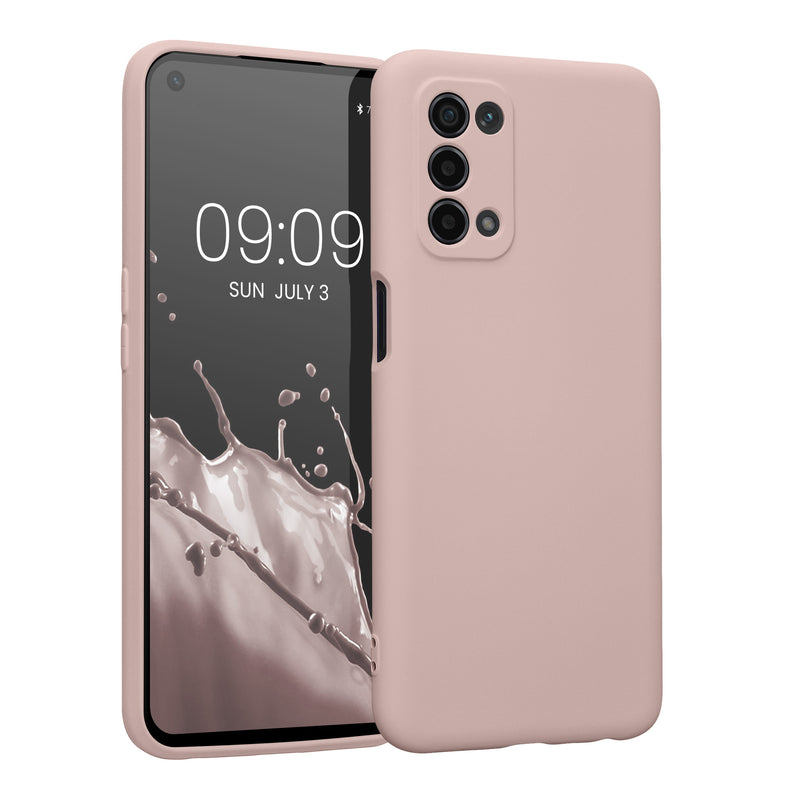 kwmobile Slim Case kompatibel mit Oppo A74 (5G) / A54 (5G) Hülle - Handyhülle aus Silikon