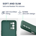 kwmobile Slim Case kompatibel mit Oppo A74 (5G) / A54 (5G) Hülle - Handyhülle aus Silikon