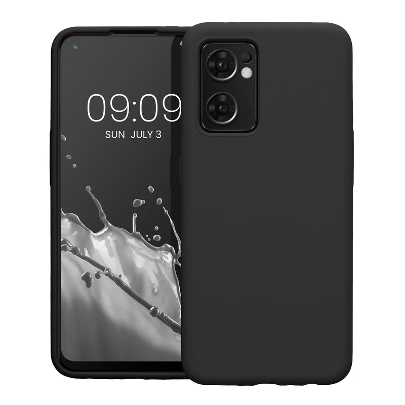 kwmobile Handyhülle für Oppo Find X5 Lite Hülle Case Silikon Kabelloses Laden Schutzhülle Cover