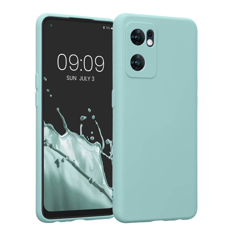 kwmobile Slim Case kompatibel mit Oppo Find X5 Lite Hülle - Handyhülle aus Silikon