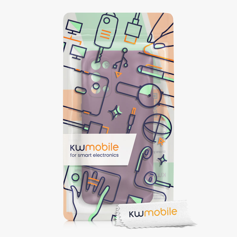 kwmobile Slim Case kompatibel mit Oppo Find X3 Lite Hülle - Handyhülle aus Silikon