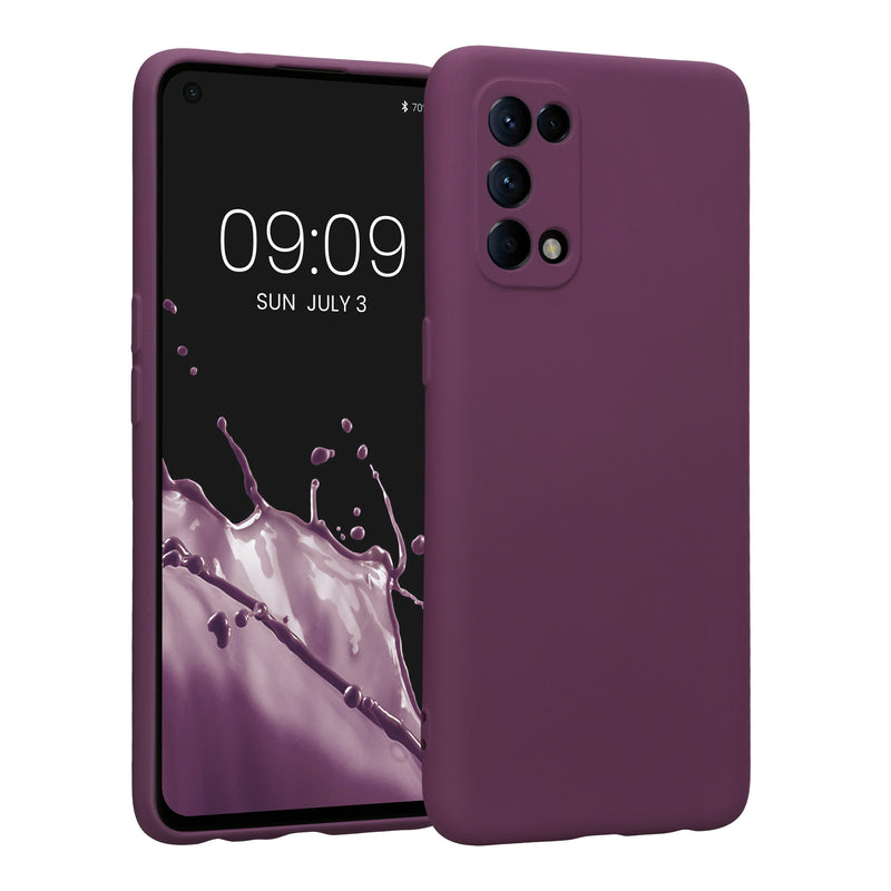 kwmobile Slim Case kompatibel mit Oppo Find X3 Lite Hülle - Handyhülle aus Silikon