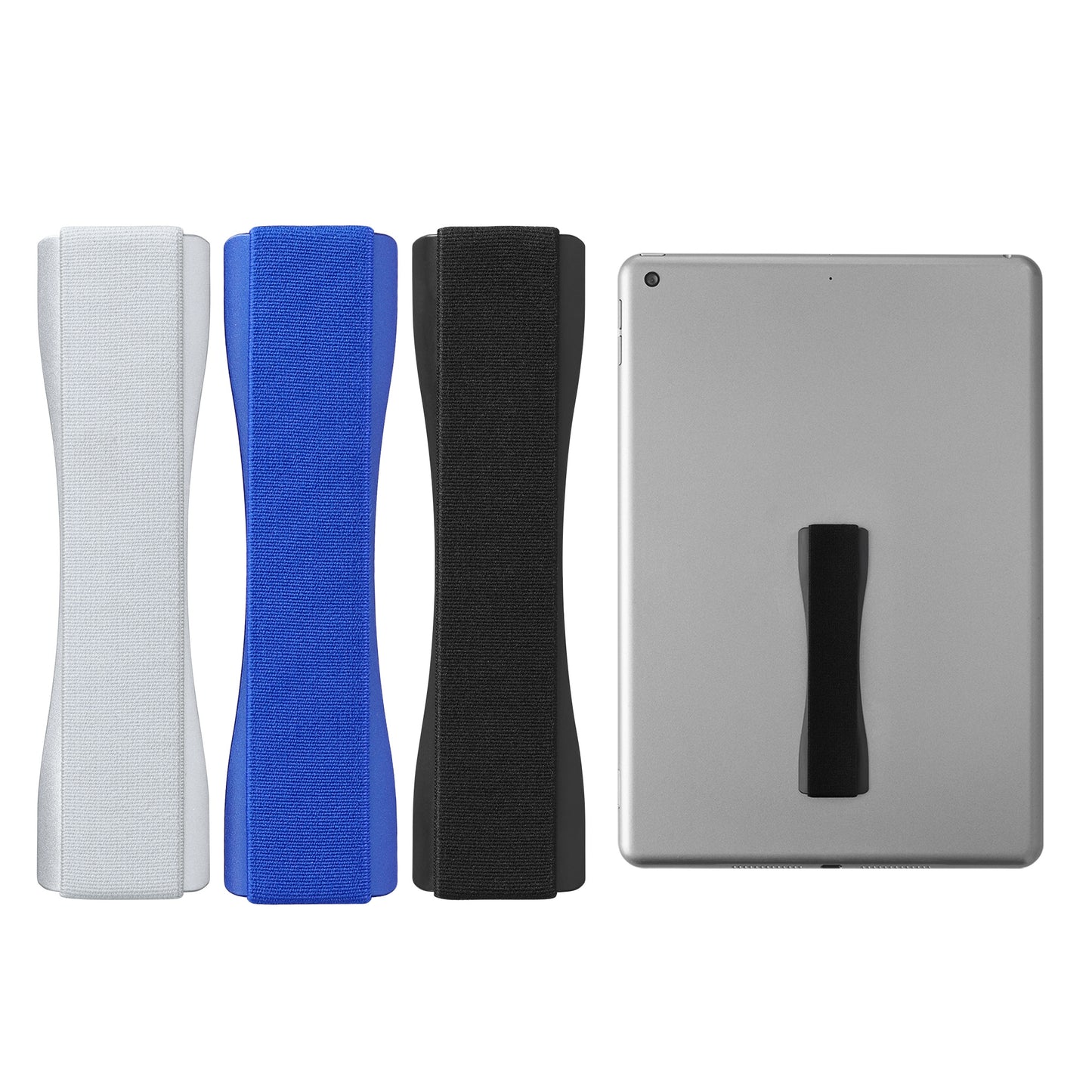 kwmobile Tablet Fingerhalter Griff Halter - Selbstklebende Tablet PC Fingerhalterung kompatibel mit iPad Samsung Sony Tablets