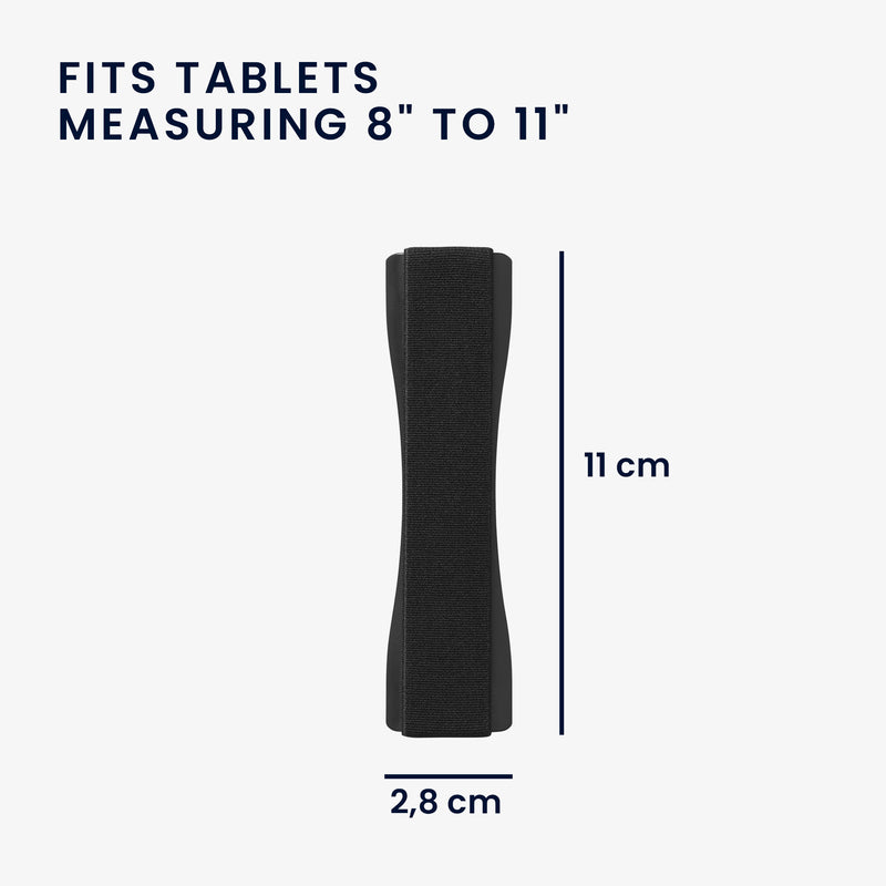 kwmobile Tablet Fingerhalter Griff Halter - Selbstklebende Tablet PC Fingerhalterung kompatibel mit iPad Samsung Sony Tablets