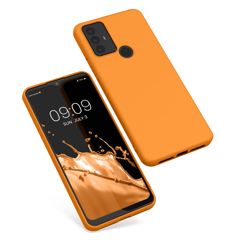 kwmobile Handyhülle für TCL 30 E / 30 SE - Kabelloses Laden - Schutzhülle Cover