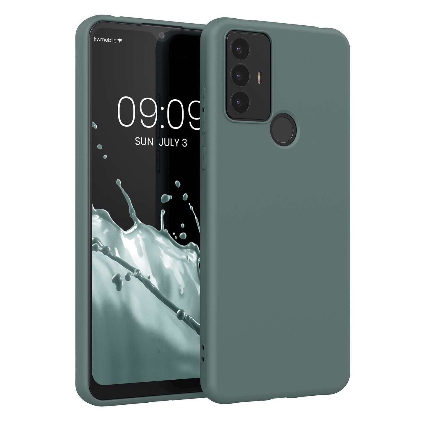 kwmobile Handyhülle für TCL 30 E / 30 SE - Kabelloses Laden - Schutzhülle Cover