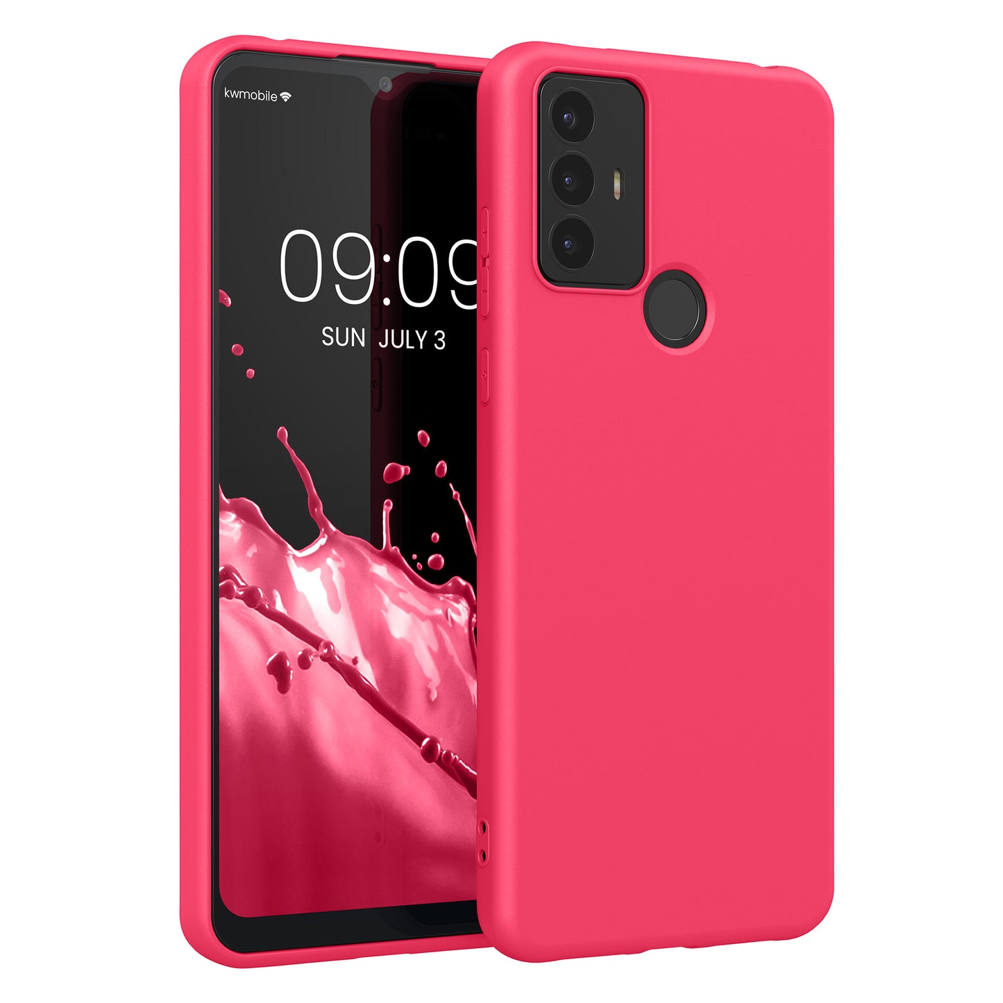 kwmobile Handyhülle für TCL 30 E / 30 SE - Kabelloses Laden - Schutzhülle Cover
