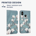kwmobile Wallet Case kompatibel mit Xiaomi Mi Max 3 Hülle - Cover mit Ständer und Kartenfächern