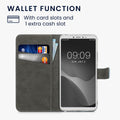 kwmobile Wallet Case kompatibel mit Xiaomi Mi Max 3 Hülle - Cover mit Ständer und Kartenfächern