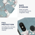 kwmobile Wallet Case kompatibel mit Xiaomi Mi Max 3 Hülle - Cover mit Ständer und Kartenfächern