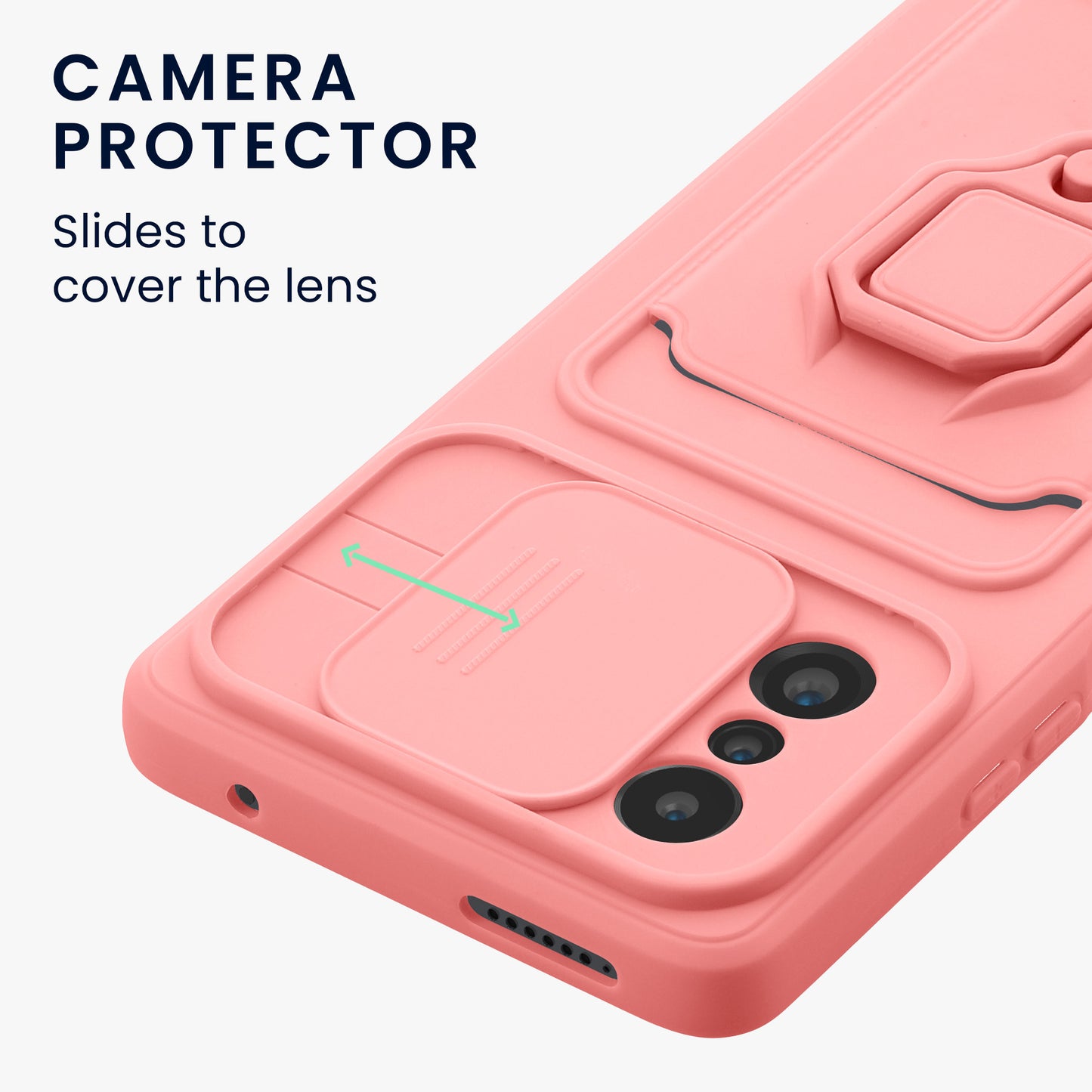 kwmobile Handyhülle kompatibel mit Xiaomi 11T / 11T Pro - Softcase mit Kameraschutz - Kartenfach
