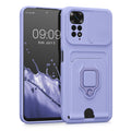 kwmobile Handyhülle kompatibel mit Xiaomi Redmi Note 11 / Note 11S Softcase mit Kameraschutz Kartenfach