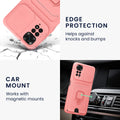 kwmobile Handyhülle kompatibel mit Xiaomi Redmi Note 11 / Note 11S Softcase mit Kameraschutz Kartenfach
