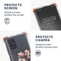 kwmobile Necklace Case kompatibel mit Samsung Galaxy A71 Hülle Silikon Cover mit Handykette