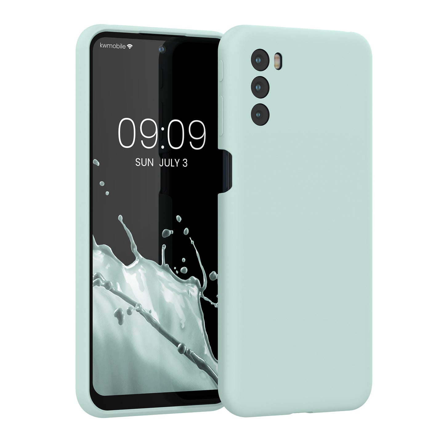kwmobile Handyhülle für Motorola Moto G31 / Moto G41 Hülle - Case Silikon - Kabelloses Laden - Schutzhülle Cover