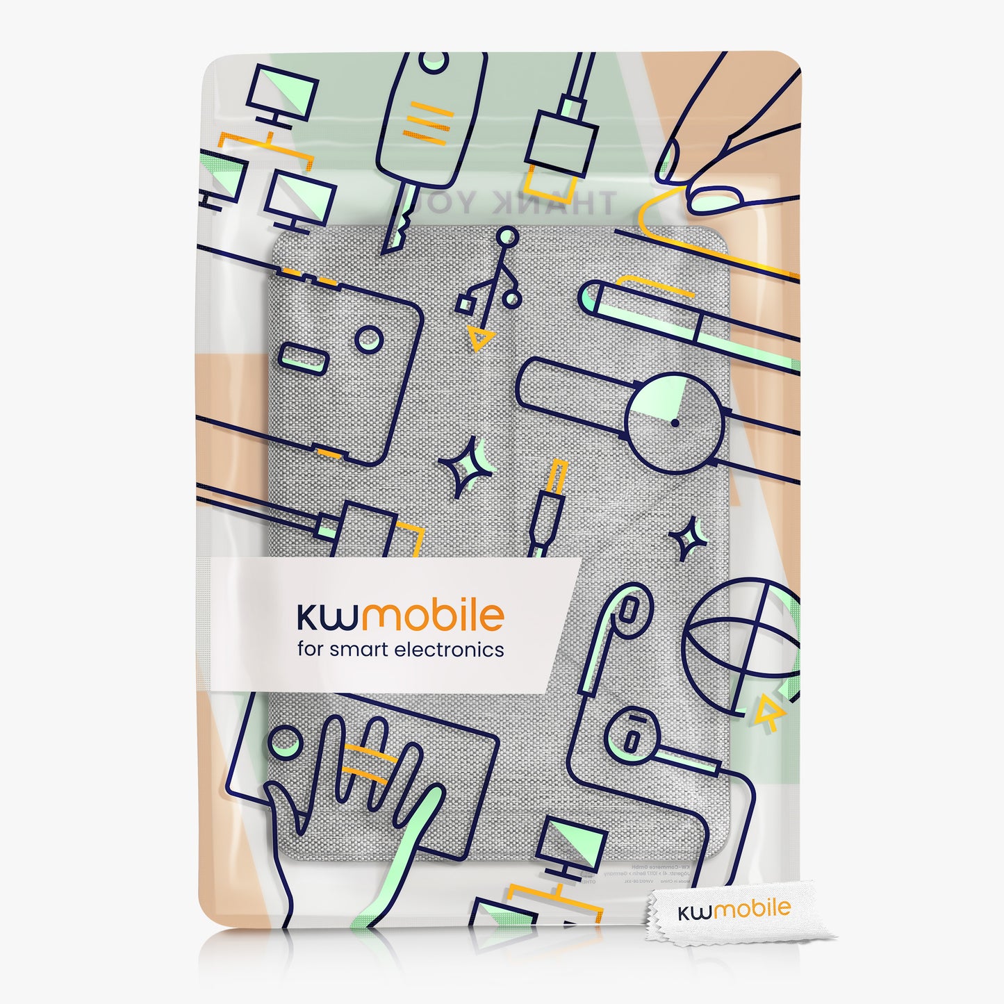 kwmobile Hülle kompatibel mit Amazon Kindle Paperwhite 11. Generation 2021