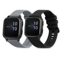 kwmobile Uhrenarmband für Garmin Venu Sq Music / Sq Armband Fitnesstracker Band Set Ersatzarmband Smartwatch