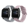 kwmobile Uhrenarmband für Garmin Venu Sq Music / Sq Armband Fitnesstracker Band Set Ersatzarmband Smartwatch