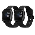 kwmobile Uhrenarmband für Garmin Venu Sq Music / Sq Armband Fitnesstracker Band Set Ersatzarmband Smartwatch