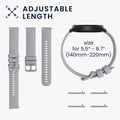 kwmobile Uhrenarmband für Garmin Venu Sq Music / Sq Armband Fitnesstracker Band Set Ersatzarmband Smartwatch