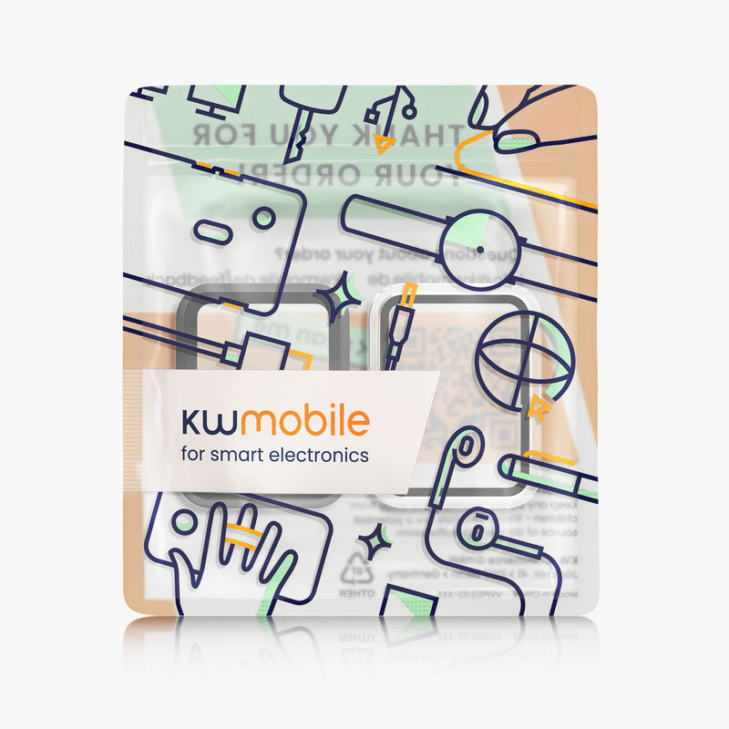 kwmobile Glas Hülle für Huawei Watch D Schutzhülle Fullbody Fitnesstracker Case Set