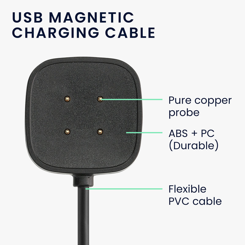 Ladekabel für Fitbit Versa 4 / Sense 2 / Versa 3 / Sense