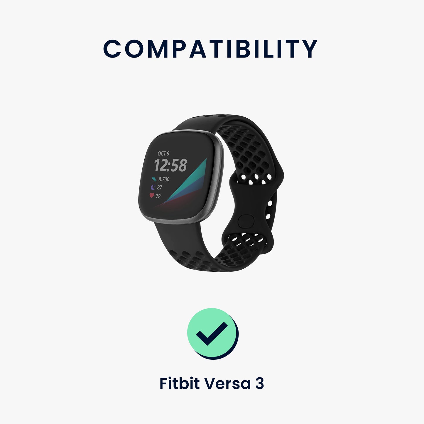 Ladekabel für Fitbit Versa 4 / Sense 2 / Versa 3 / Sense