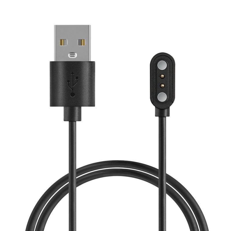 kwmobile USB Kabel Charger kompatibel mit Ticwatch GTH / Oppo Watch Free Ladekabel Smart Watch Ersatzkabel Fitnesstracker Aufladekabel