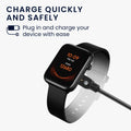 kwmobile USB Kabel Charger kompatibel mit Ticwatch GTH / Oppo Watch Free Ladekabel Smart Watch Ersatzkabel Fitnesstracker Aufladekabel