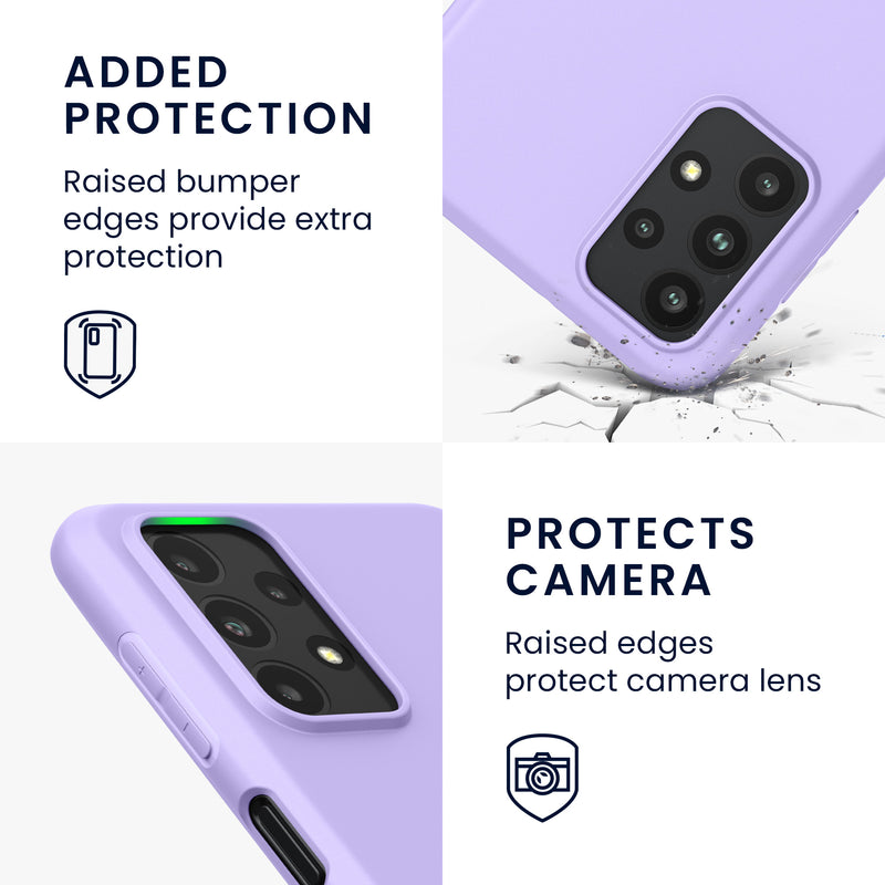 kwmobile Handyhülle für Samsung Galaxy A23 4G / 5G Hülle - Kabelloses Laden - Schutzhülle Cover