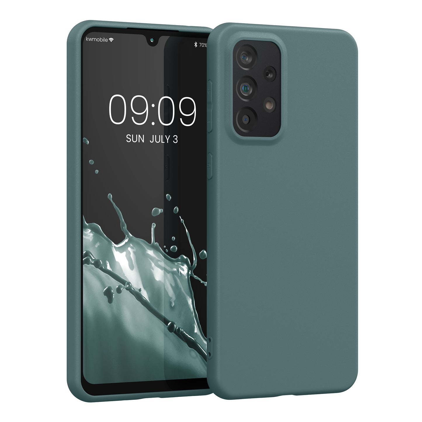 kwmobile Handyhülle für Samsung Galaxy A33 5G Hülle - Kabelloses Laden - Schutzhülle Cover