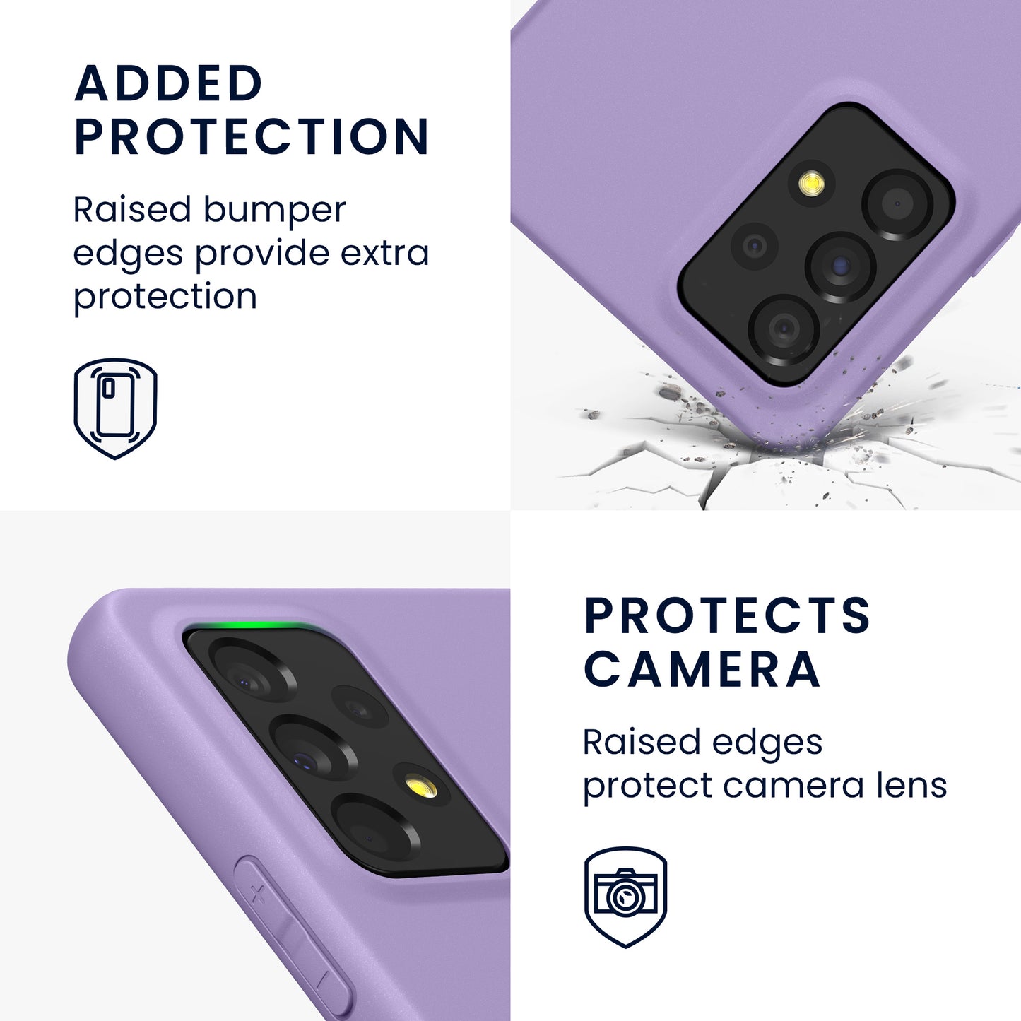 kwmobile Handyhülle für Samsung Galaxy A53 5G Hülle Kabelloses Laden Schutzhülle Cover