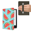 kwmobile Klapphülle kompatibel mit Amazon Kindle Paperwhite 11. Generation 2021 Hülle - Flipcase für Kindle Paperwhite Hülle mit Handschlaufe