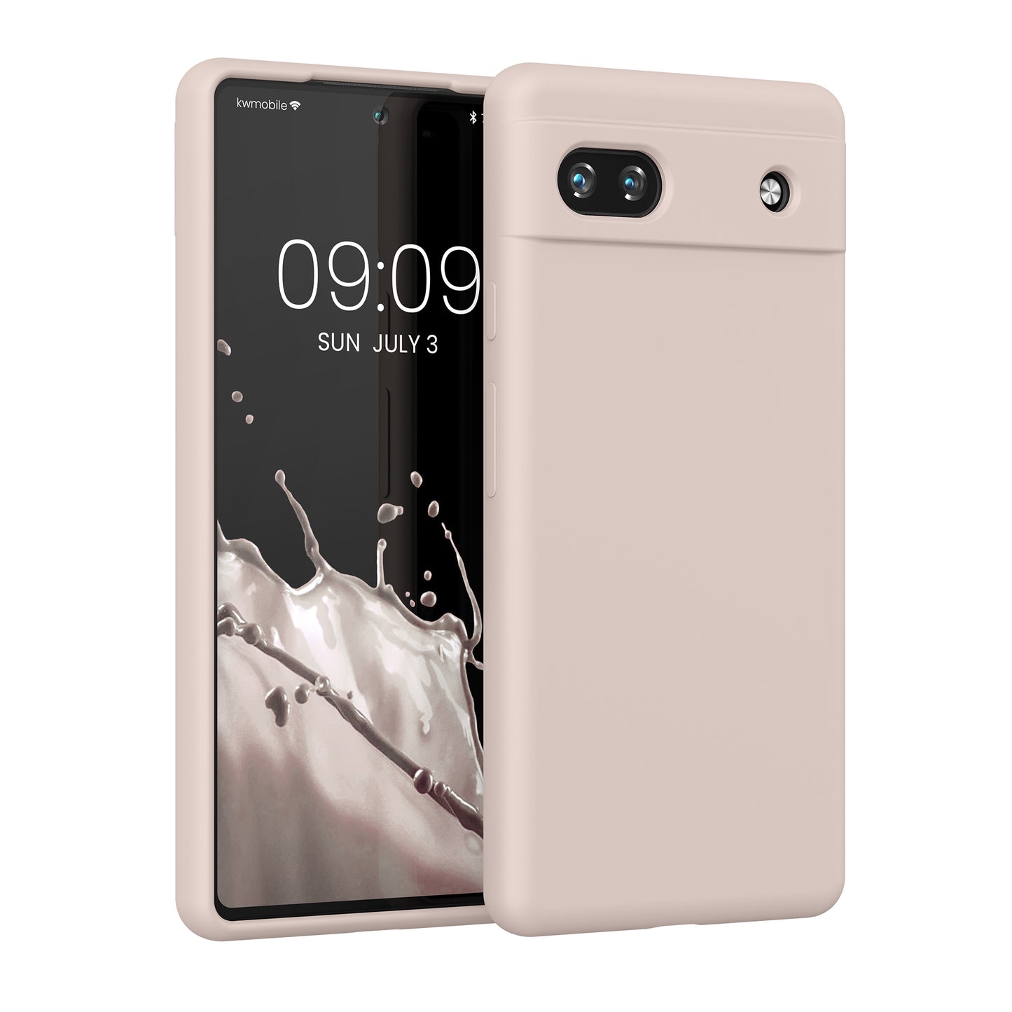 kwmobile Handyhülle für Google Pixel 6a Case kabelloses Laden