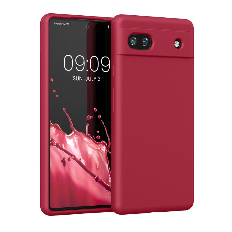 kwmobile Handyhülle für Google Pixel 6a Case kabelloses Laden
