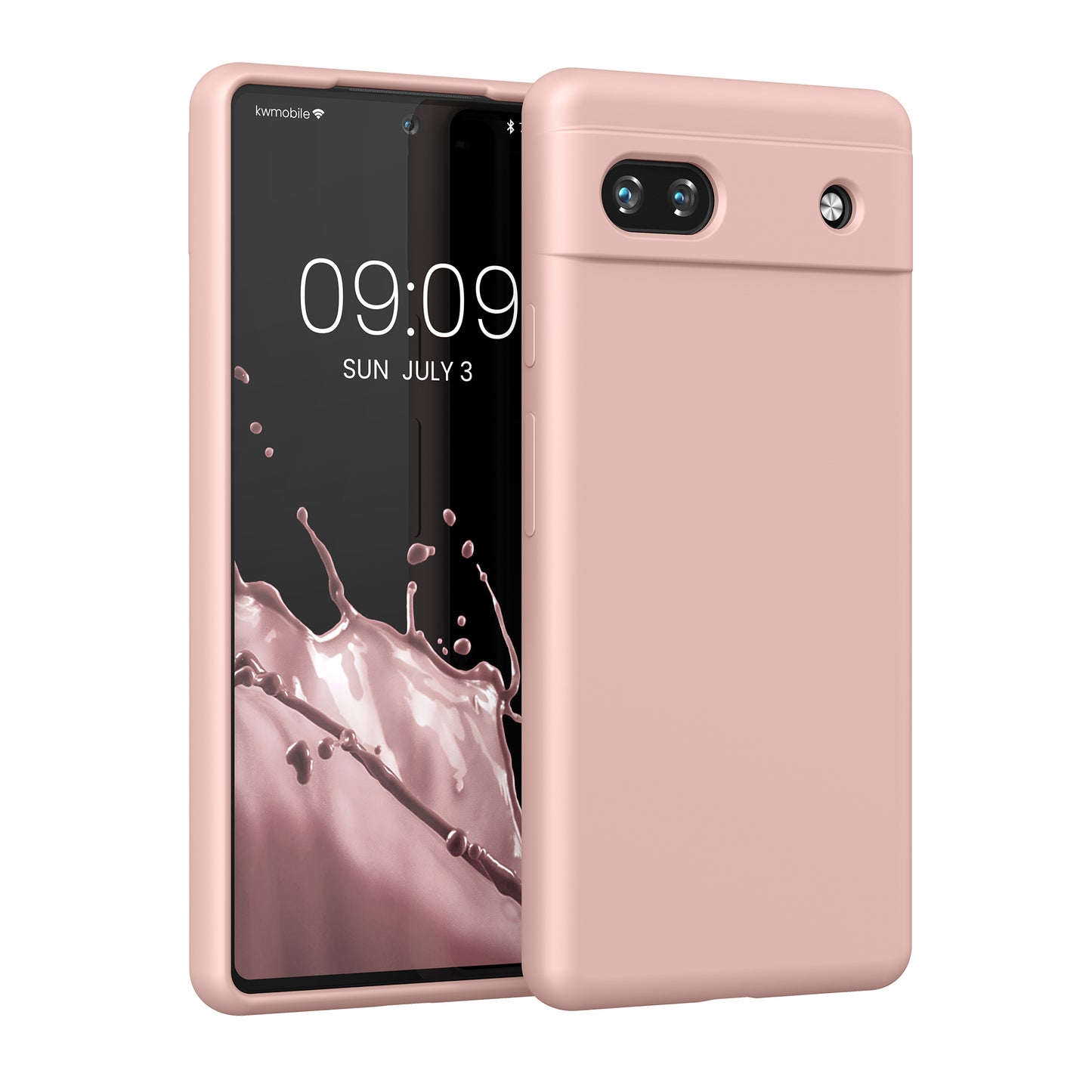 kwmobile Handyhülle für Google Pixel 6a Case kabelloses Laden