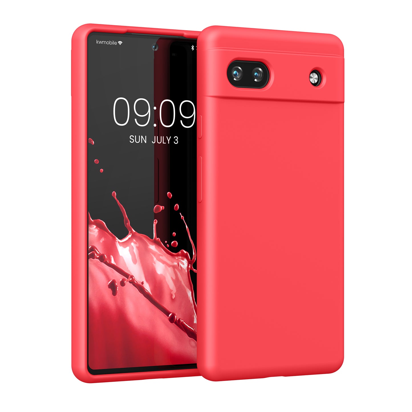 kwmobile Handyhülle für Google Pixel 6a Case kabelloses Laden