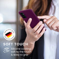 Gummierte Silikon Hülle für Samsung Galaxy M23 5G in Dunkler Schiefer