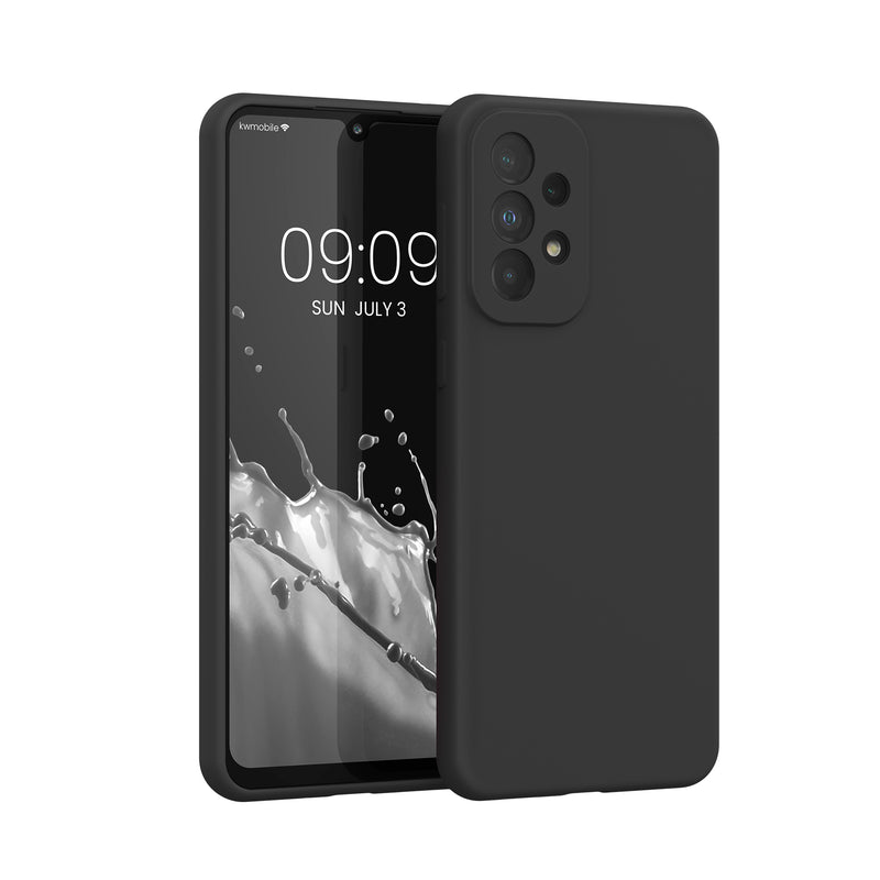 kwmobile Handyhülle für Samsung Galaxy A33 5G Hülle - Case Silikon - Kabelloses Laden - Schutzhülle Cover