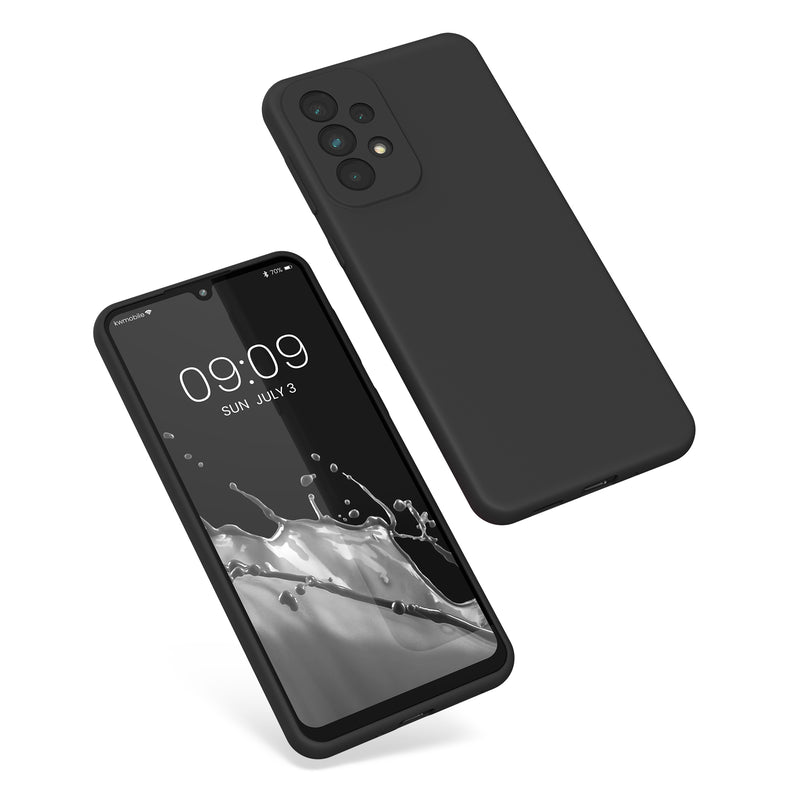 kwmobile Handyhülle für Samsung Galaxy A33 5G Hülle - Case Silikon - Kabelloses Laden - Schutzhülle Cover